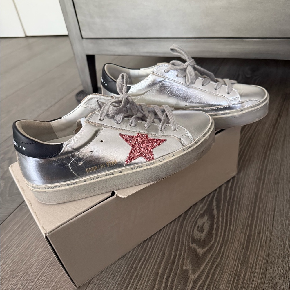 Golden Goose Ballstar Metallic! Brand New!